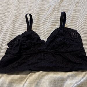 Aerie Black Lace Bralette